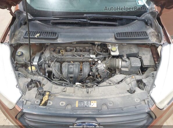 1FMCU0F75HUE13800 2017 FORD ESCAPE Orange უკანა ხედი