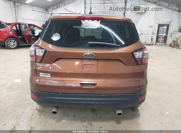 1FMCU0F75HUE13800 2017 FORD ESCAPE Orange 