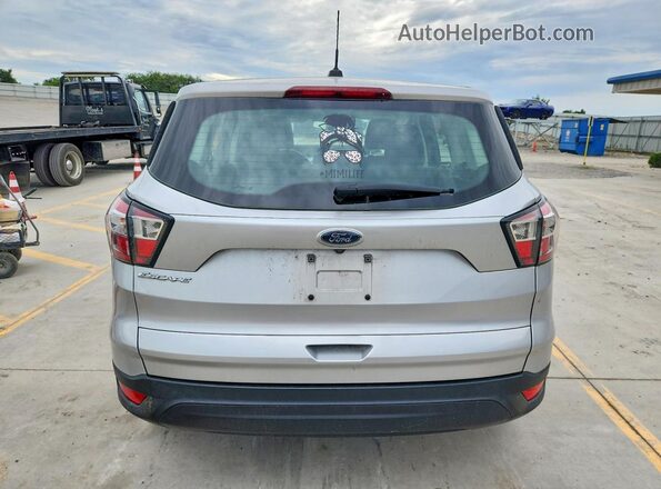 1FMCU0F75HUE90442 2017 FORD ESCAPE Silver უკანა ხედი