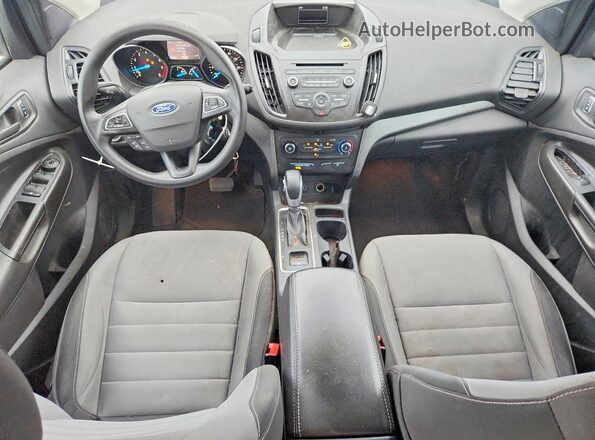 1FMCU0F75HUE90442 2017 FORD ESCAPE Silver წინა პანელის ხედი