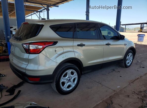 1FMCU0F75HUE97245 2017 FORD ESCAPE Желто-коричневый Задняя правая четверть