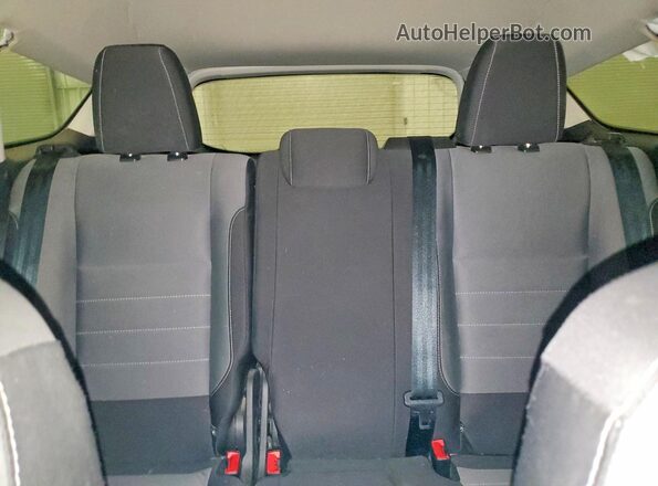 1FMCU0F75JUA09336 2018 FORD ESCAPE Silver უკანა სავარძლების ხედი
