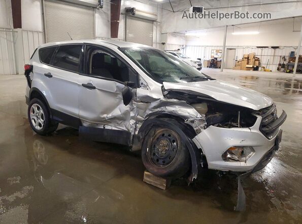 1FMCU0F75JUA09336 2018 FORD ESCAPE Silver წინა მარჯვენა