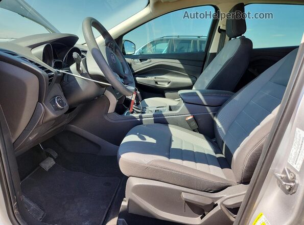 1FMCU0F75JUB13034 2018 FORD ESCAPE Silver Vista interior delantera