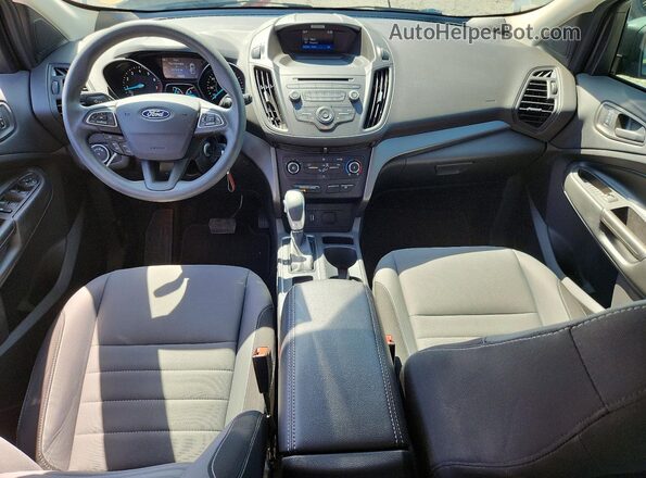 1FMCU0F75JUB13034 2018 FORD ESCAPE Silver Vista del salpicadero