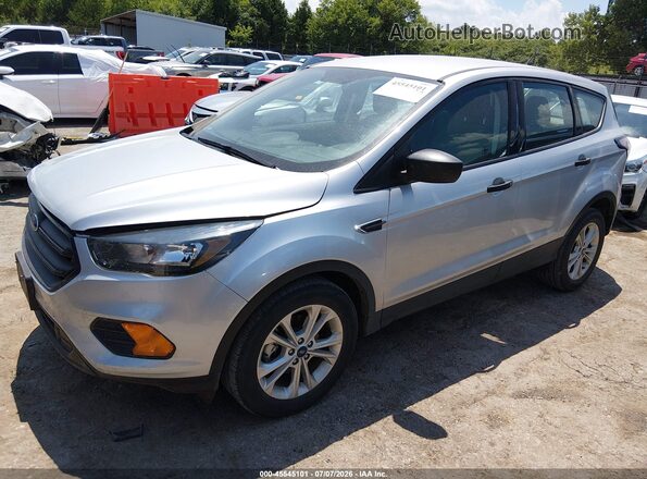 1FMCU0F75JUB24678 2018 FORD ESCAPE Серебряный Передняя левая четверть