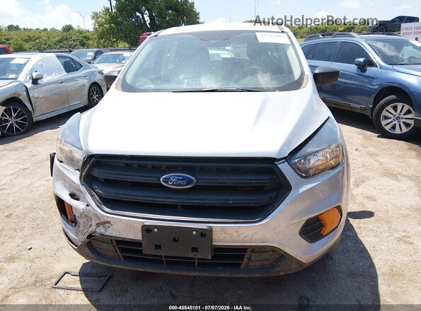 1FMCU0F75JUB24678 2018 FORD ESCAPE Серебряный Вид щитка приборов