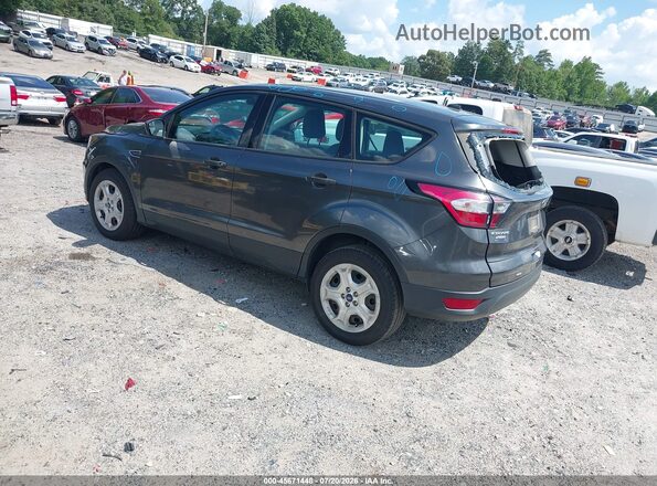 1FMCU0F75JUB67191 2018 FORD ESCAPE Gray Задня ліва чверть