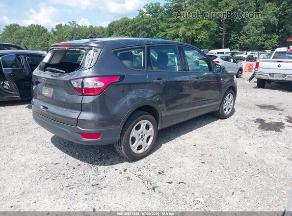 1FMCU0F75JUB67191 2018 FORD ESCAPE Gray Задня права чверть