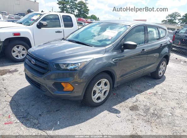 1FMCU0F75JUB67191 2018 FORD ESCAPE Gray Передня ліва чверть