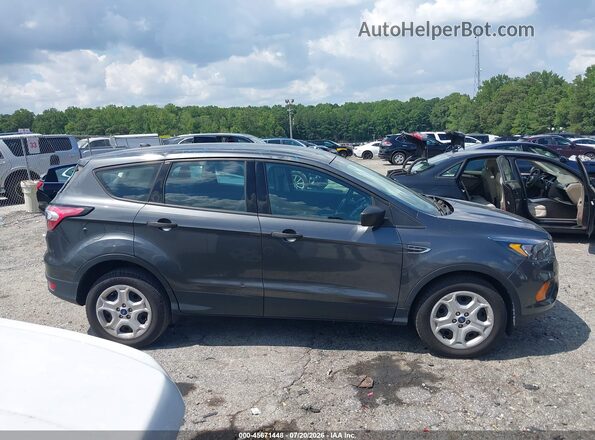 1FMCU0F75JUB67191 2018 FORD ESCAPE Gray Вид задньої частини салону