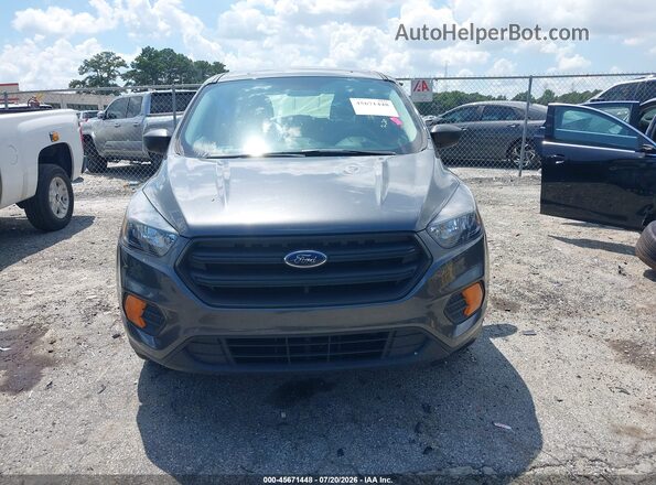 1FMCU0F75JUB67191 2018 FORD ESCAPE Gray Вид щитка приладів