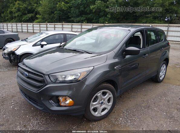 1FMCU0F75JUB79633 2018 FORD ESCAPE Silver წინა მარცხენა ხედი სამი მეოთხედიდან