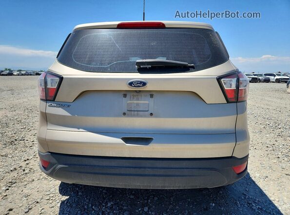 1FMCU0F75JUB97453 2018 FORD ESCAPE Gold უკანა ხედი
