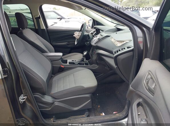 1FMCU0F75JUC01646 2018 FORD ESCAPE Gray Vista interior delantera
