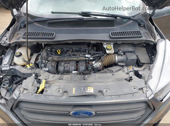 1FMCU0F75JUC01646 2018 FORD ESCAPE Gray Vista trasera
