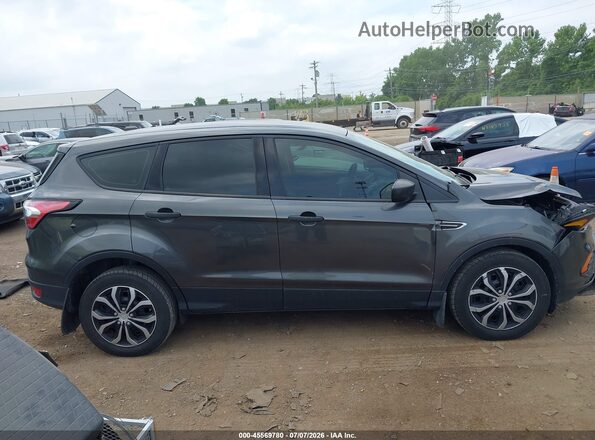 1FMCU0F75JUC01646 2018 FORD ESCAPE Gray Vista interior trasera