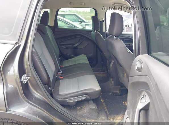 1FMCU0F75JUC01646 2018 FORD ESCAPE Gray Vista de la etiqueta del VIN