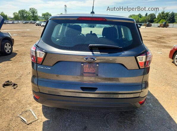 1FMCU0F75JUC28510 2018 FORD ESCAPE Gray Vista trasera