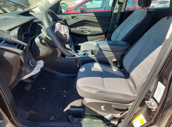 1FMCU0F75JUC28510 2018 FORD ESCAPE Gray Vista interior delantera