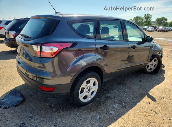 1FMCU0F75JUC28510 2018 FORD ESCAPE Gray Trasero derecho