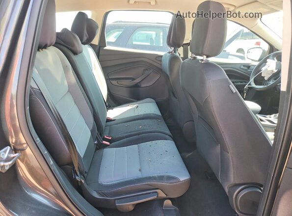 1FMCU0F75JUC28510 2018 FORD ESCAPE Gray Vista de los asientos traseros