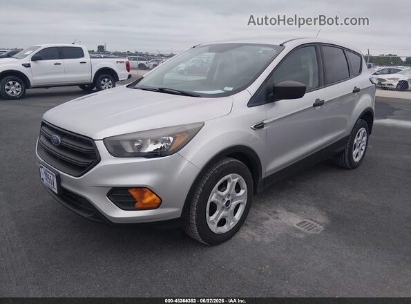 1FMCU0F75JUD08390 2018 FORD ESCAPE Silver Front left