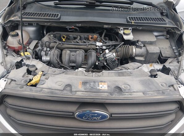 1FMCU0F75JUD08390 2018 FORD ESCAPE Silver Rear view