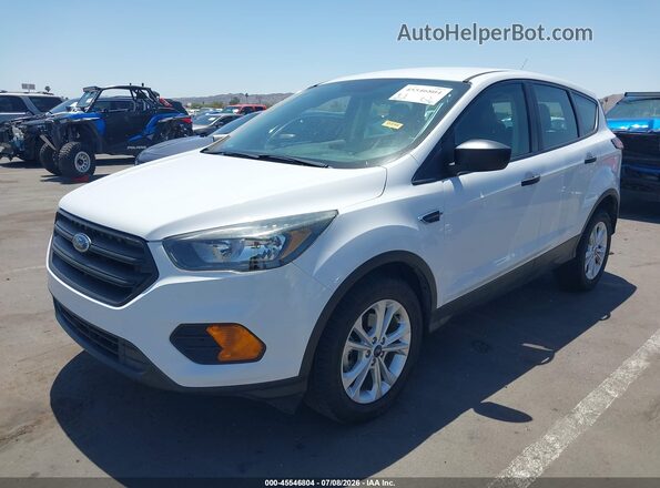 1FMCU0F75KUA36103 2019 FORD ESCAPE White Vista tres cuartos delantera izquierda