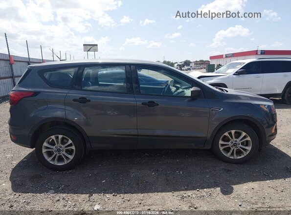 1FMCU0F75KUB20695 2019 FORD ESCAPE Gray Widok wnętrza z tyłu