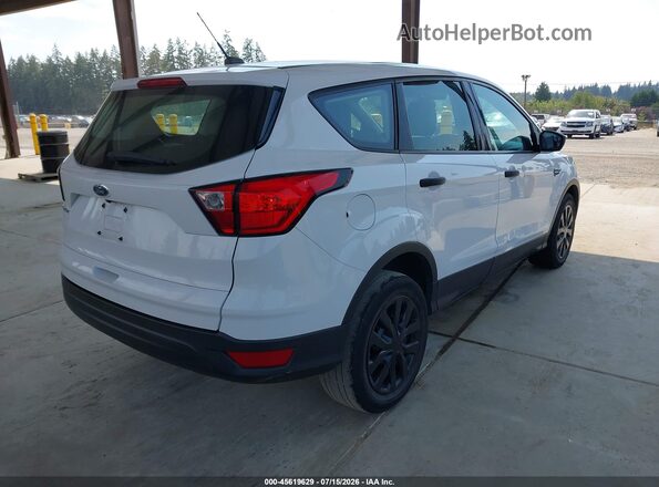 1FMCU0F75KUB38615 2019 FORD ESCAPE White Trasero derecho
