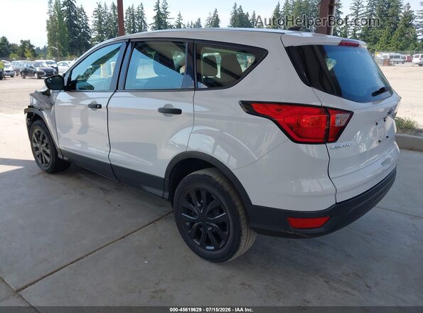 1FMCU0F75KUB38615 2019 FORD ESCAPE White Trasero izquierdo