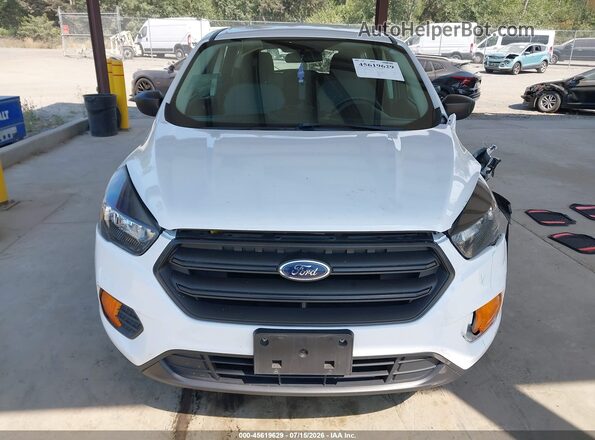 1FMCU0F75KUB38615 2019 FORD ESCAPE White Vista del cuadro de instrumentos