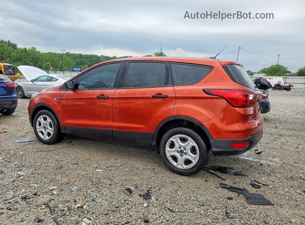 1FMCU0F75KUB54068 2019 FORD ESCAPE Orange Задня ліва чверть