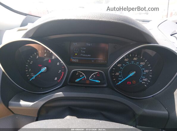 1FMCU0F76GUB15125 2016 FORD ESCAPE Gray Vista de los asientos traseros
