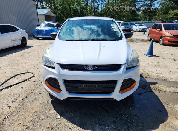 1FMCU0F76GUB44317 2016 FORD ESCAPE White Widok z przodu