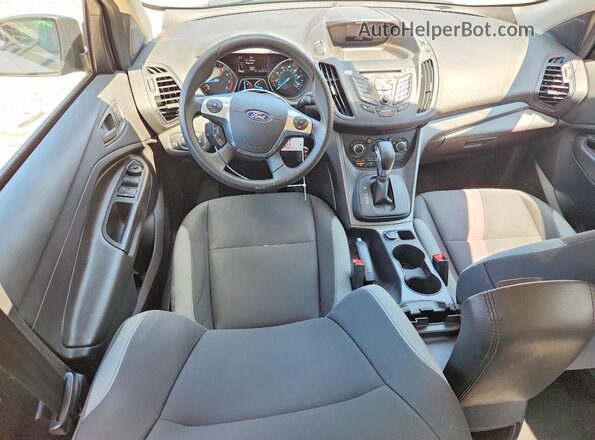 1FMCU0F76GUB44317 2016 FORD ESCAPE White Widok deski rozdzielczej