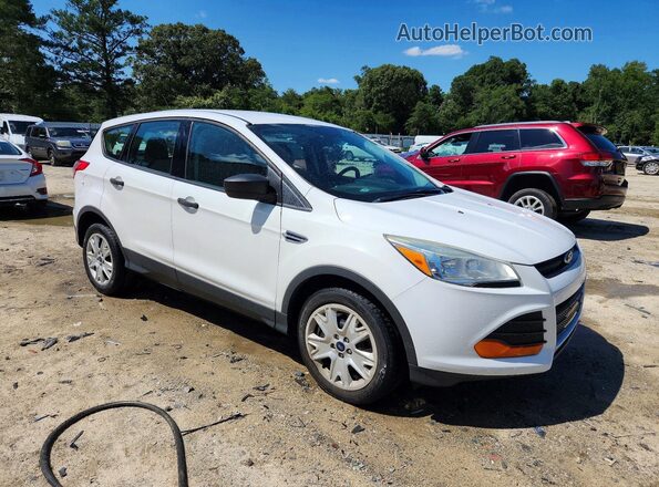 1FMCU0F76GUB44317 2016 FORD ESCAPE White Przód prawy