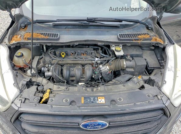 1FMCU0F76HUB65251 2017 FORD ESCAPE Black Vista del compartimento del motor
