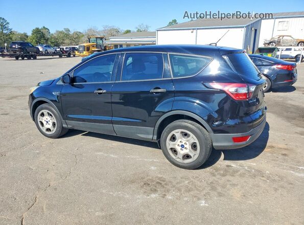 1FMCU0F76HUD64221 2017 FORD ESCAPE Black Trasero izquierdo
