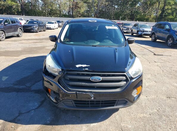 1FMCU0F76HUD64221 2017 FORD ESCAPE Black Vista frontal