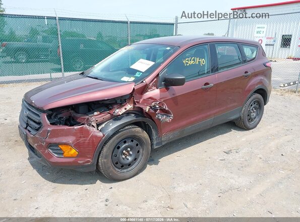 1FMCU0F76JUA59887 2018 FORD ESCAPE Red Front left