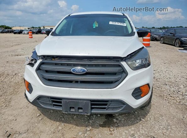 1FMCU0F76JUB74019 2018 FORD ESCAPE Белый Вид спереди
