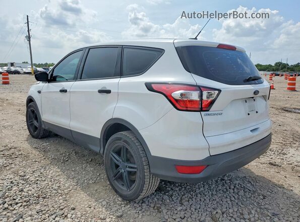 1FMCU0F76JUB74019 2018 FORD ESCAPE Белый Задняя левая четверть