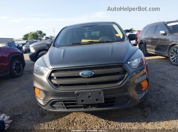 1FMCU0F76JUC89333 2018 FORD ESCAPE Gray Սալոնի հետևի տեսք