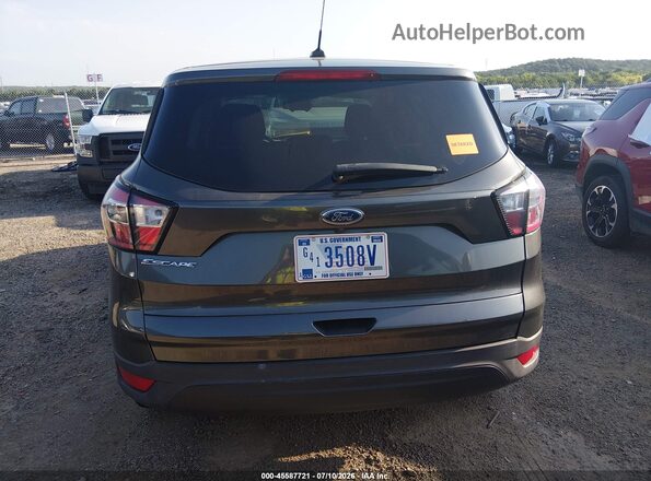 1FMCU0F76JUC89333 2018 FORD ESCAPE Gray 