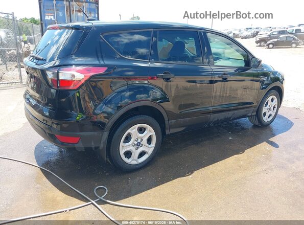 1FMCU0F76JUD08396 2018 FORD ESCAPE Black Tył prawy