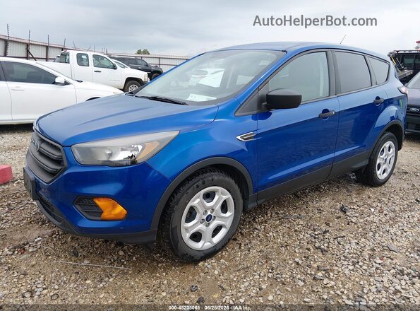 1FMCU0F76JUD08429 2018 FORD ESCAPE Blue Front left