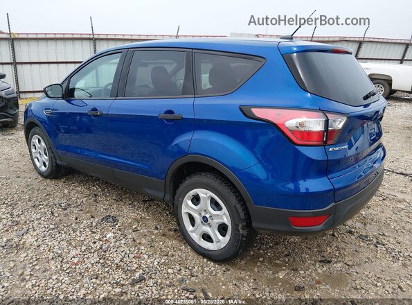 1FMCU0F76JUD08429 2018 FORD ESCAPE Blue Rear left