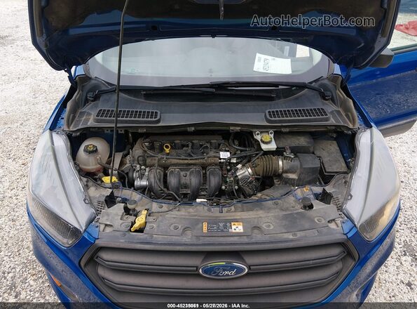 1FMCU0F76JUD08429 2018 FORD ESCAPE Blue Rear view